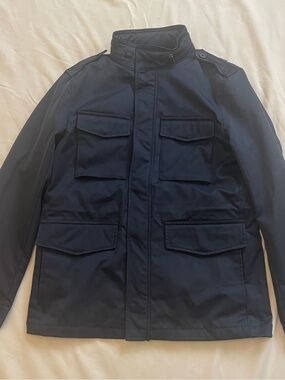 Banana Republic Medium size Men's Navy Field Jacket - Modernize Utility Style
